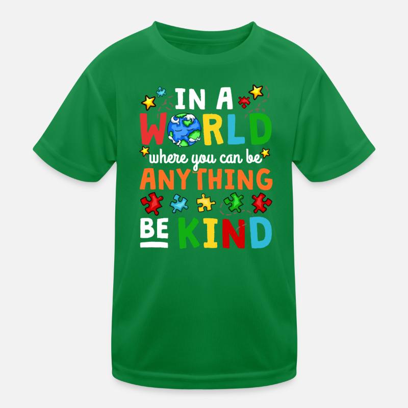 Autismus Bewusstsein Kinder Funktions-T-Shirt