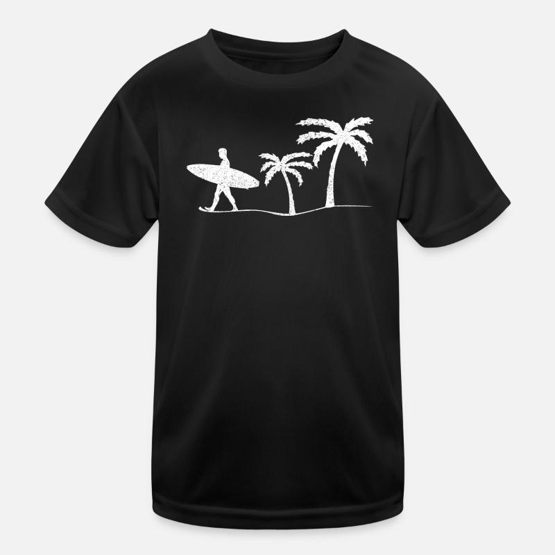Surfer Surfen Kinder Funktions-T-Shirt