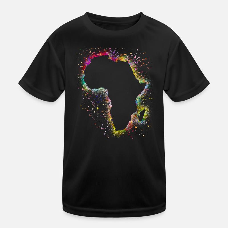 Africa Kids Functional T-Shirt
