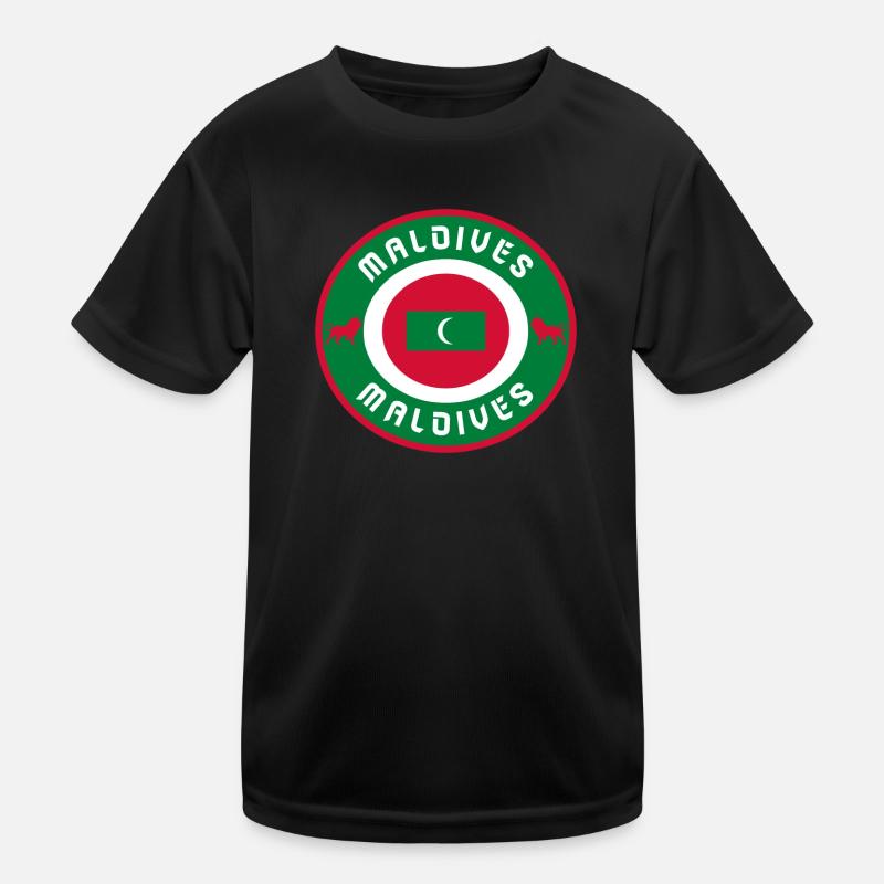 Maldives Circle / Gift Idea Kids Functional T-Shirt