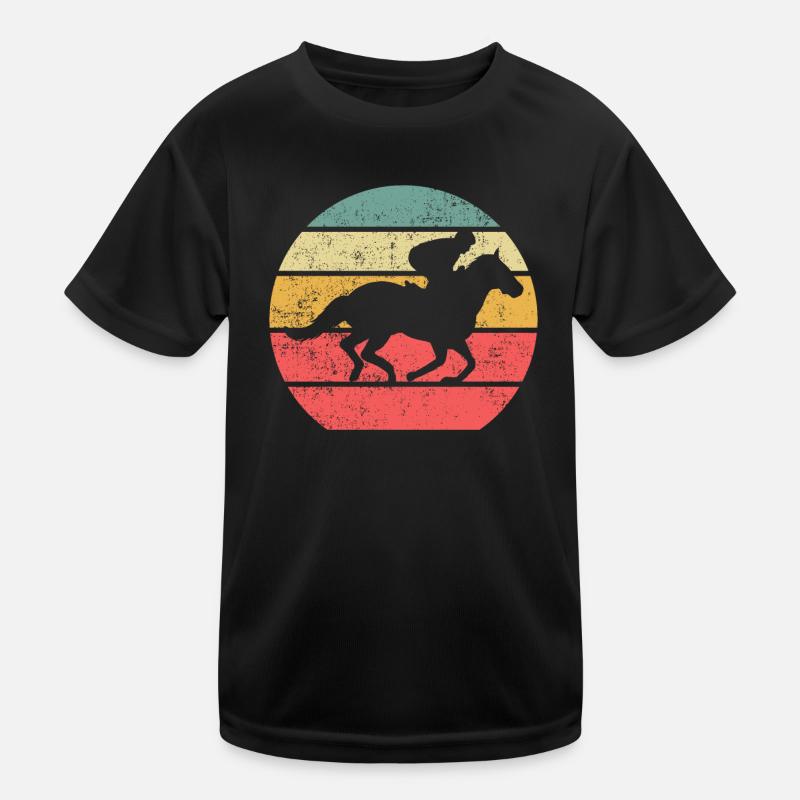 Courses de chevaux T-shirt sport Enfant