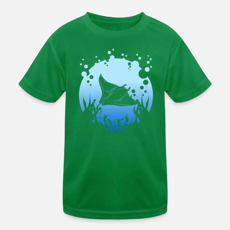 Manta Rochen Kinder Funktions-T-Shirt