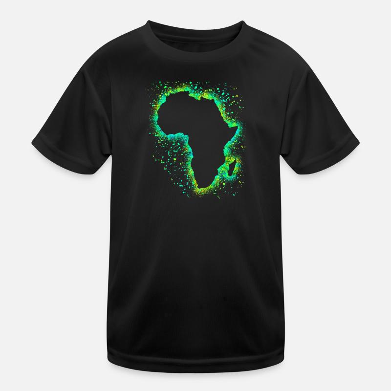 Afrika Kinder Funktions-T-Shirt