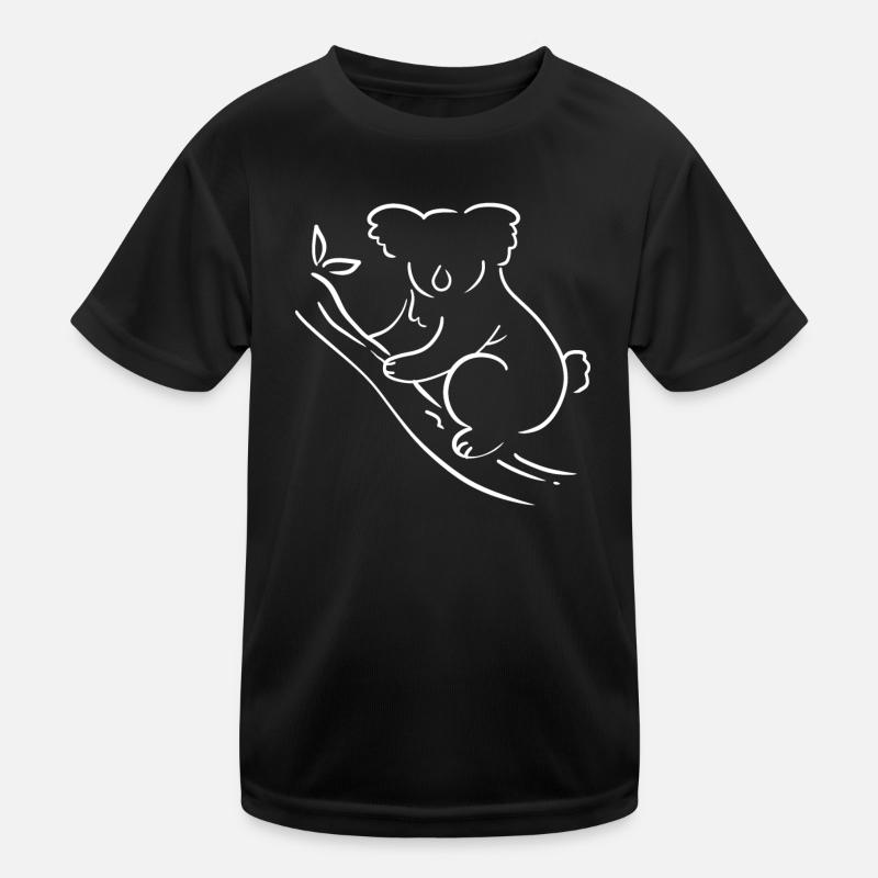 Koala Australien Australier Kinder Funktions-T-Shirt