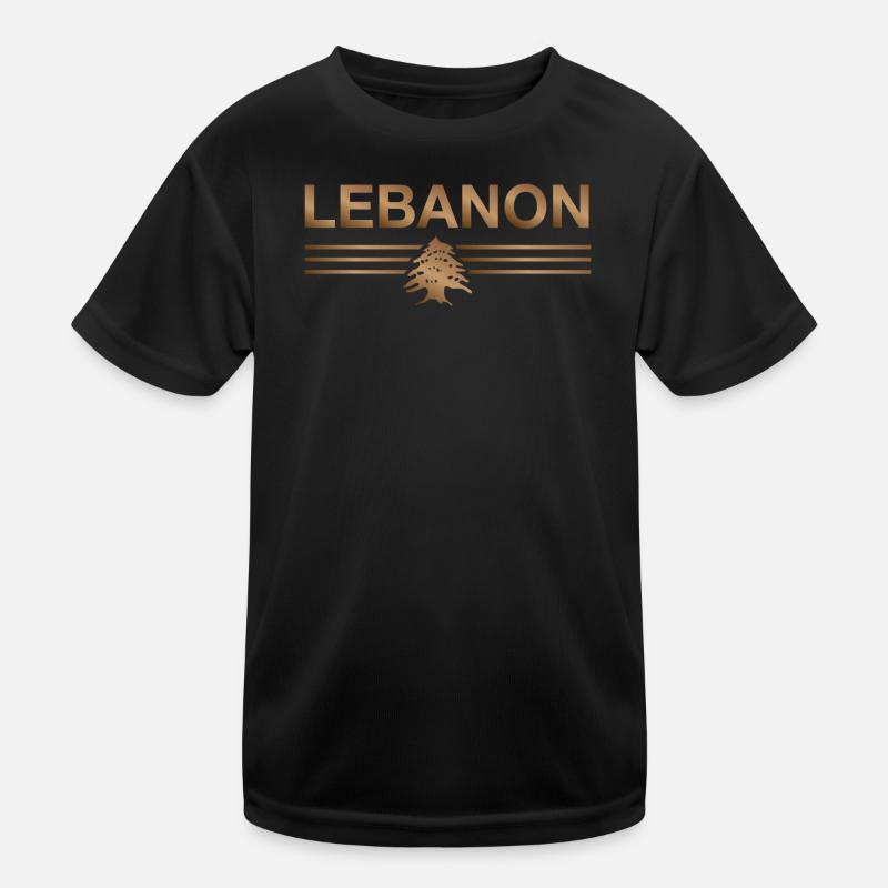 Libanon Beirut Libanese Libanesin Libanesisch LBN Kinder Funktions-T-Shirt