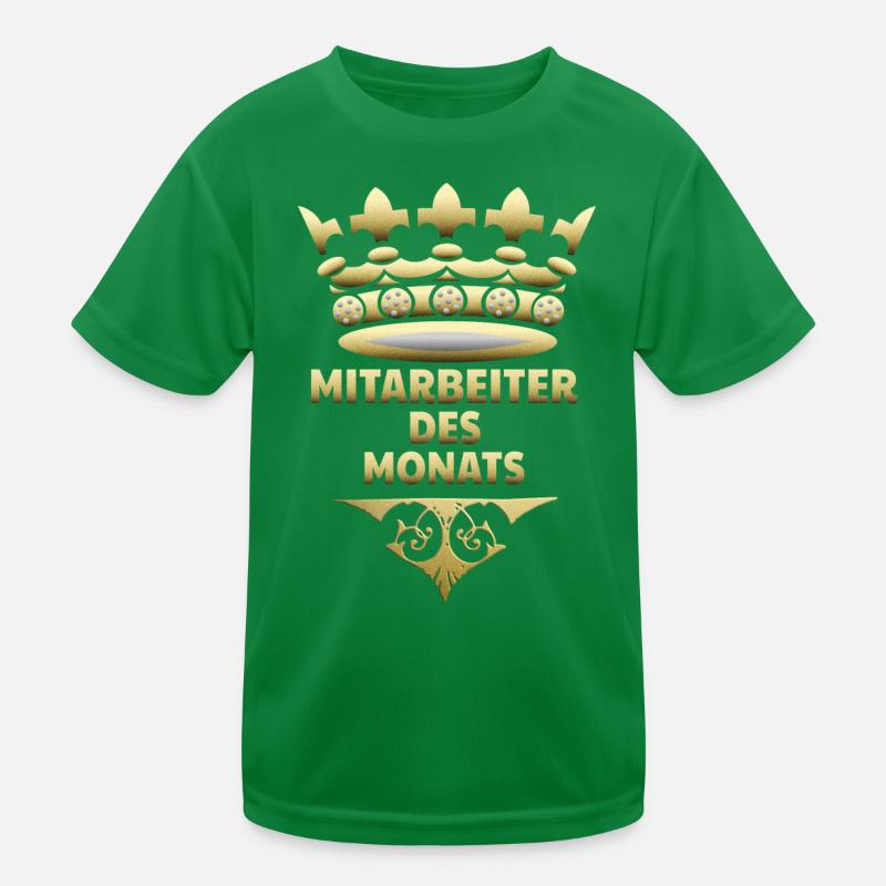 Mitarbeiter des Monats Kinder Funktions-T-Shirt