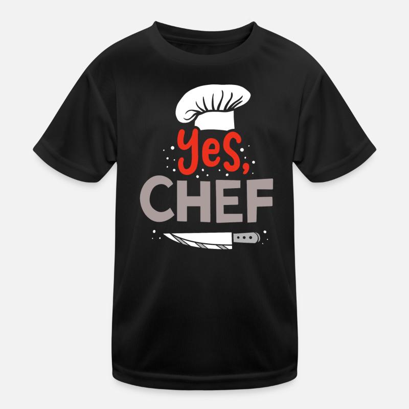 Chef Chef Chef Chef Kids Functional T-Shirt