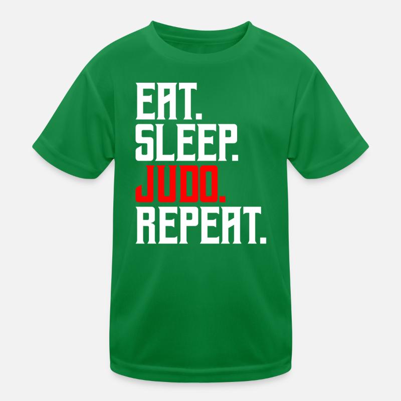 Judo Kinder Funktions-T-Shirt