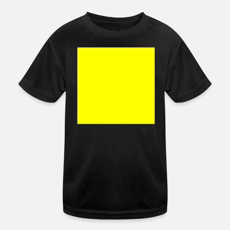Yellow Background Texture Template Personalize Kids Functional T-Shirt