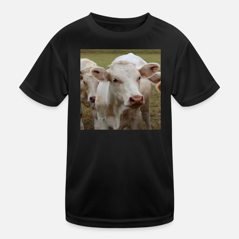 Affiche vache T-shirt sport Enfant