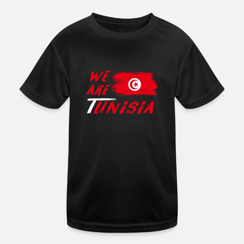 We are Tunesien Design / Geschenkidee Kinder Funktions-T-Shirt