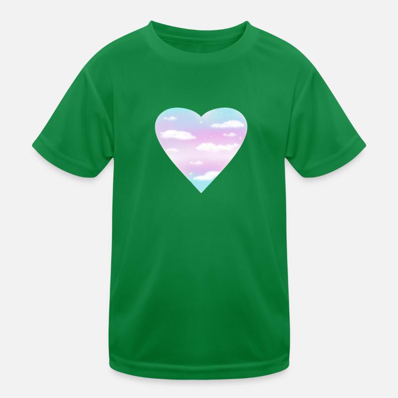 Trans Heart Kids Functional T-Shirt