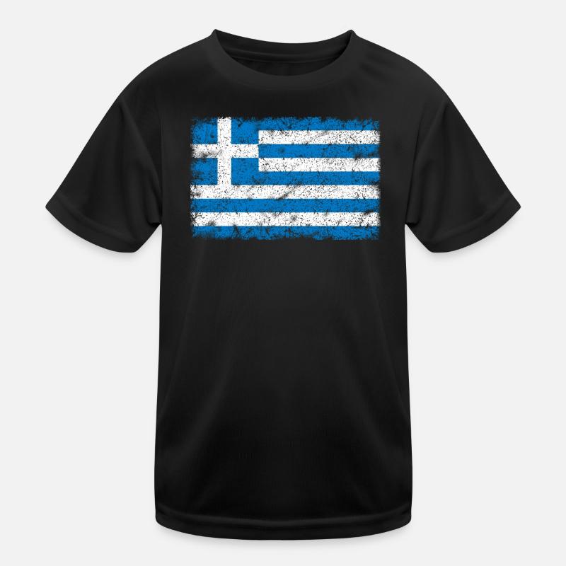 Greece Kids Functional T-Shirt