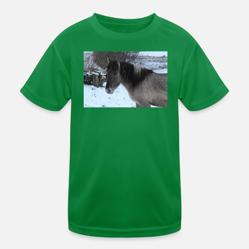 Affiche Cheval Cheval T-shirt sport Enfant