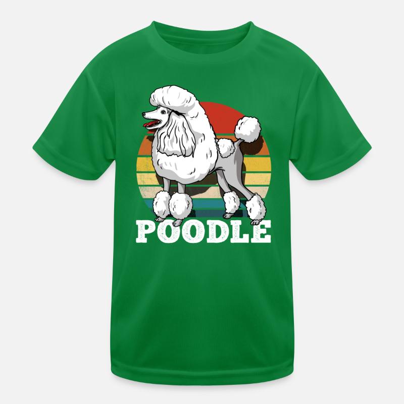 Caniche Rétro T-shirt sport Enfant