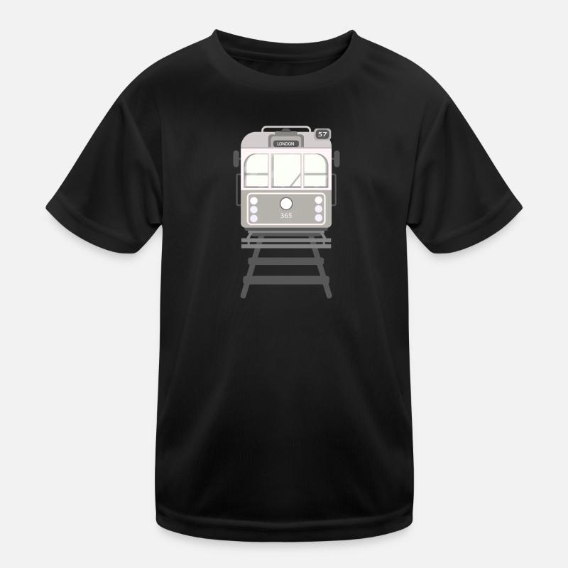 Tram, Straßenbahn Kinder Funktions-T-Shirt