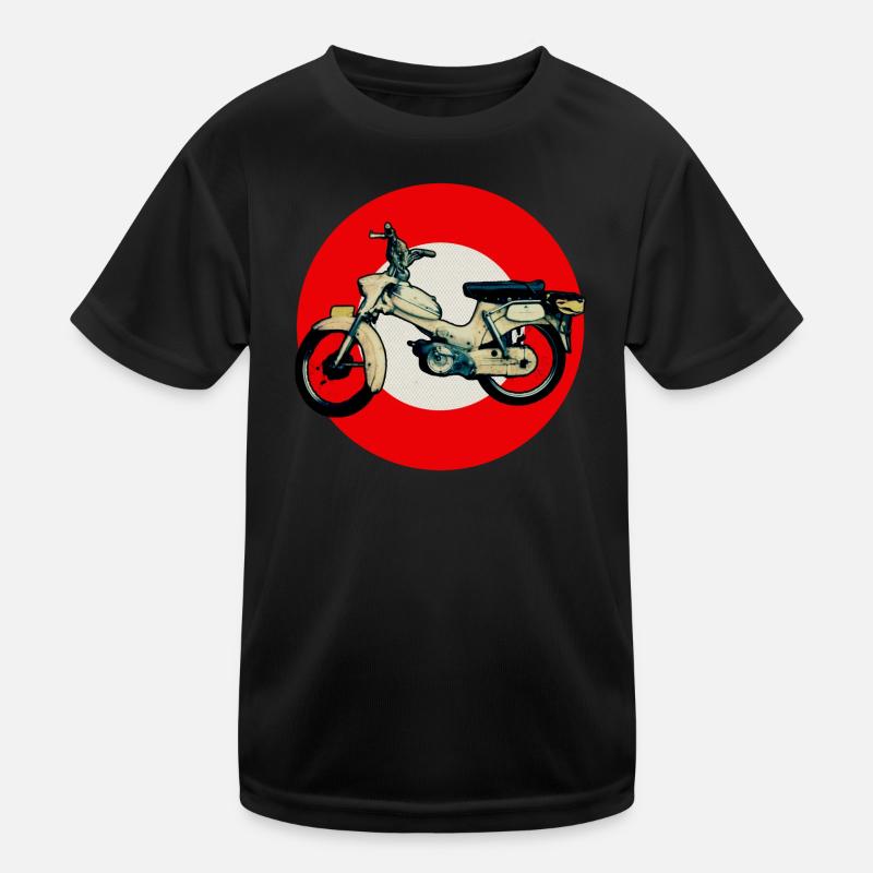 Snap Mopeds Kinder Funktions-T-Shirt