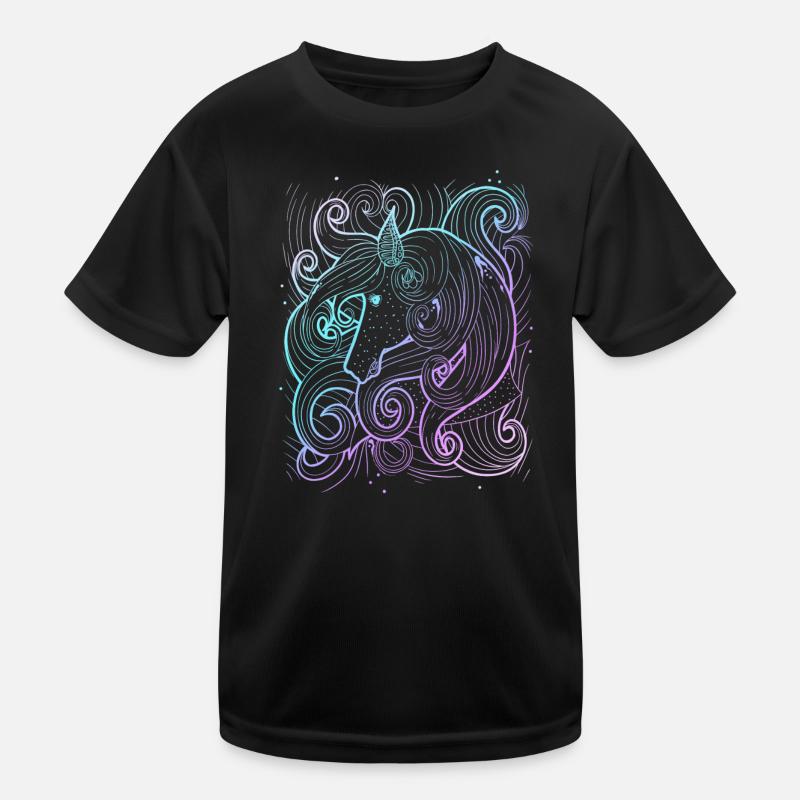 cheval T-shirt sport Enfant