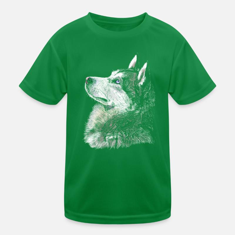 husky Kids Functional T-Shirt