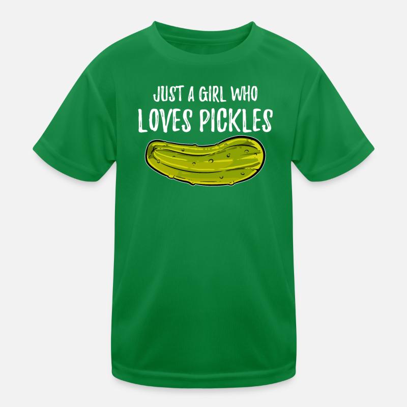 Cornichons pour les amateurs de cornichons T-shirt sport Enfant