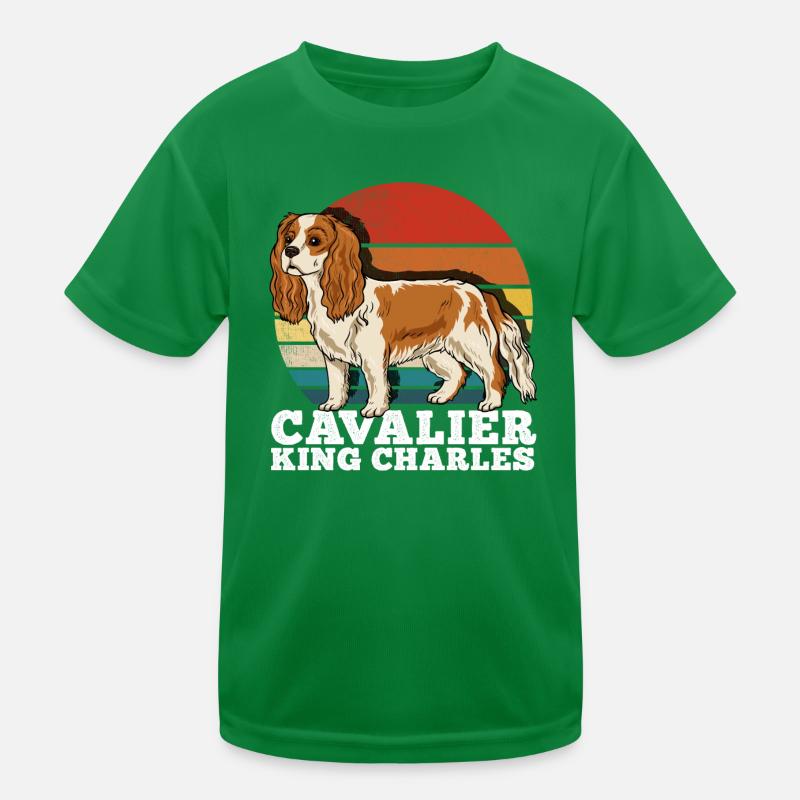 Cavalier King Charles Kinder Funktions-T-Shirt