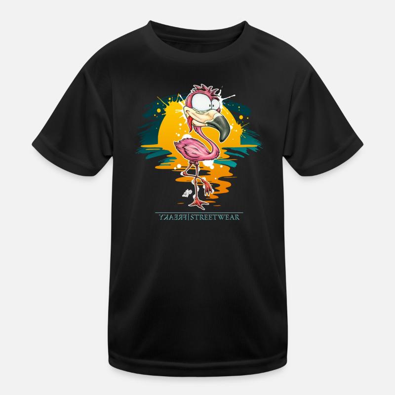 Flamingo Weirdo T-shirt sport Enfant