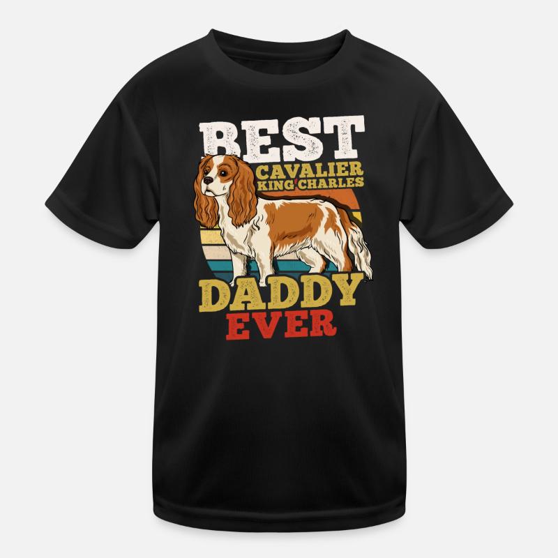 Cavalier King Charles Kinder Funktions-T-Shirt