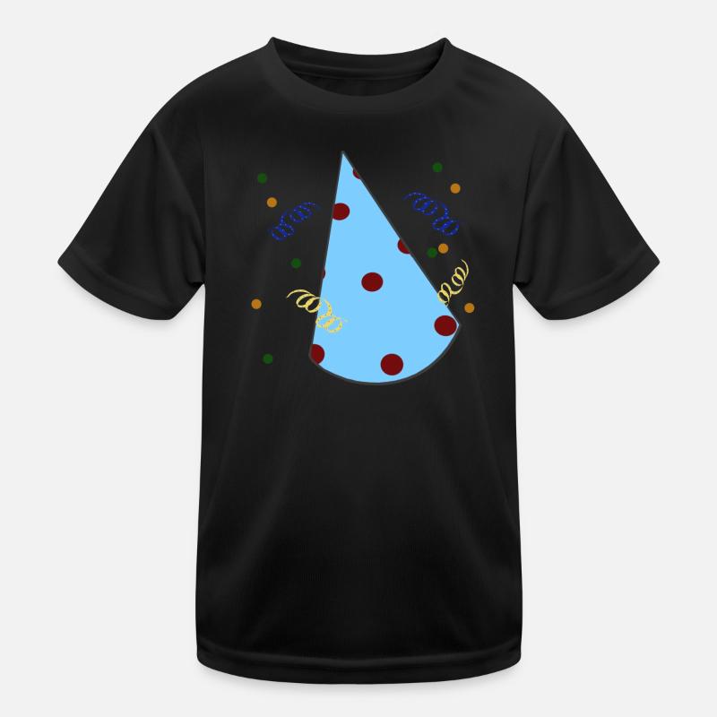 Geburtstagshütchen, kindergeburtstag Kinder Funktions-T-Shirt