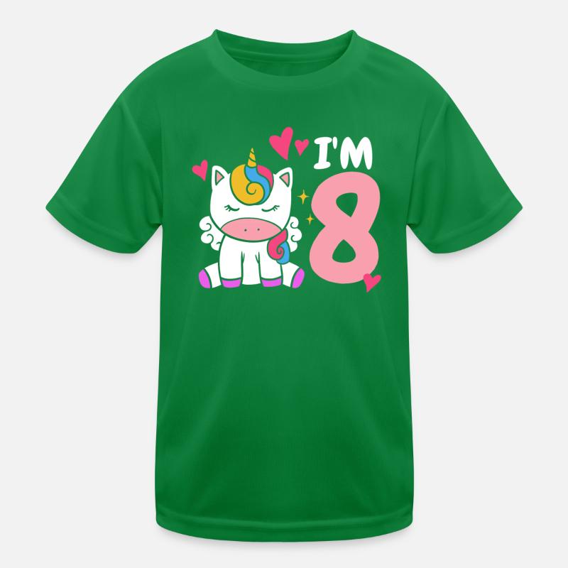 Licorne 8e anniversaire T-shirt sport Enfant