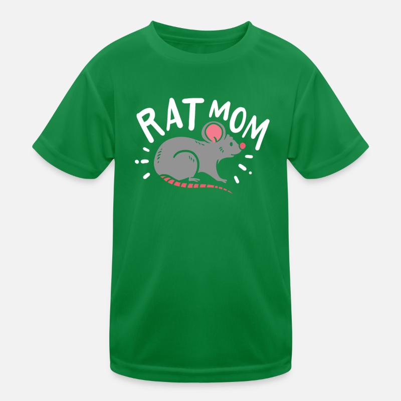 Ratte Kinder Funktions-T-Shirt