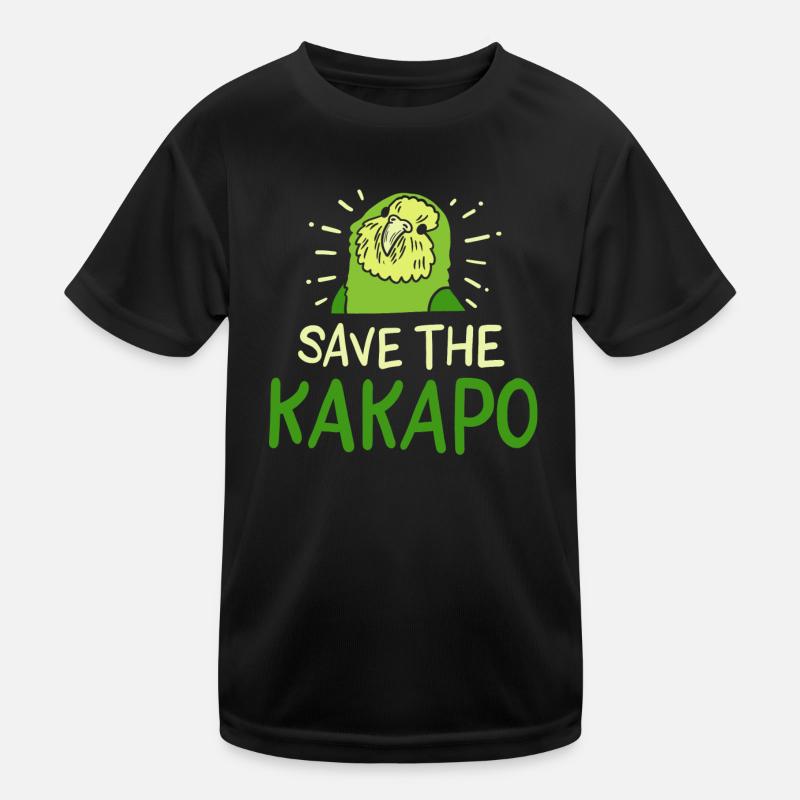 Kakapo Kids Functional T-Shirt