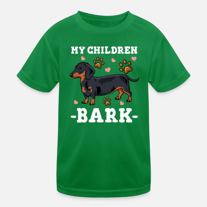 Teckel T-shirt sport Enfant
