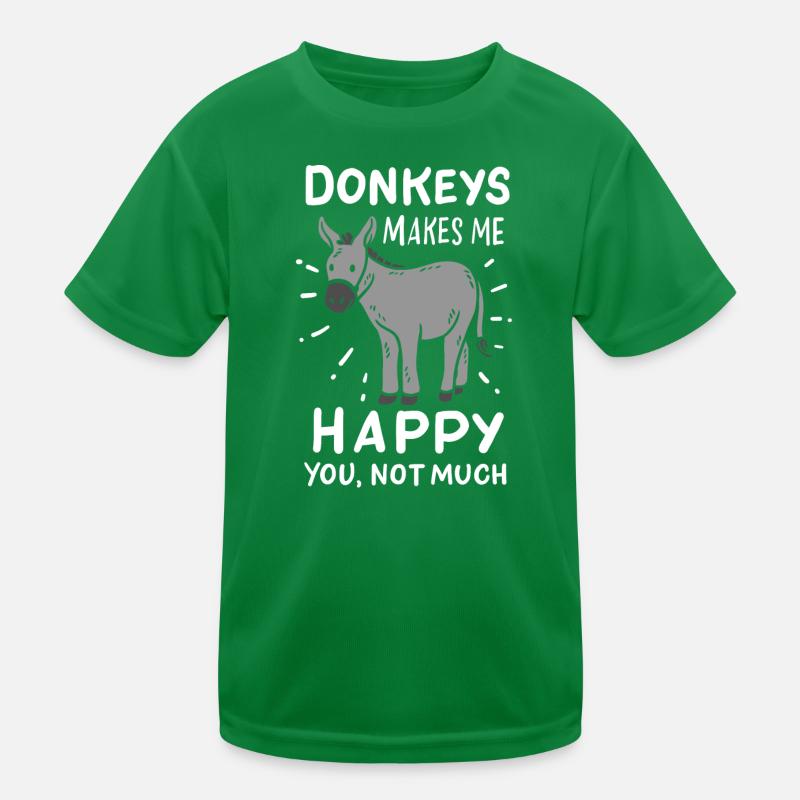 Âne mulet T-shirt sport Enfant