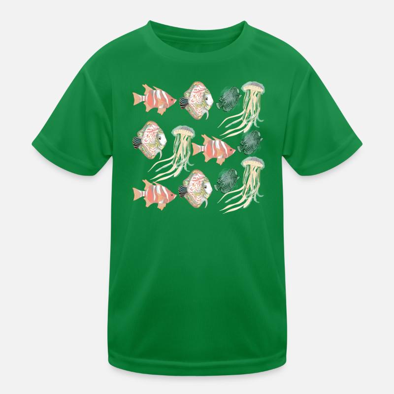 SEALIFE-MUSTER Kinder Funktions-T-Shirt