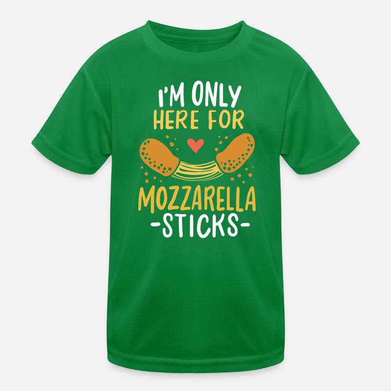 Mozzarella sticks Kids Functional T-Shirt
