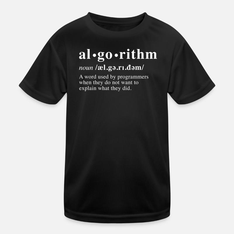Algorithmusdefinition Kinder Funktions-T-Shirt