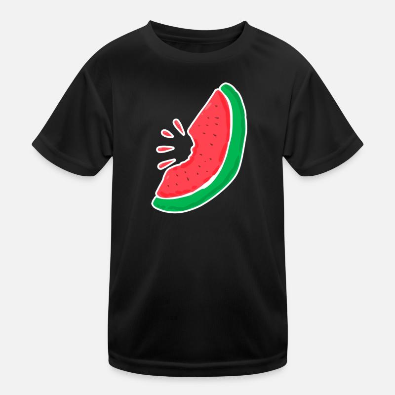 Caribbean island watermelon vacation vacation summer Kids Functional T-Shirt