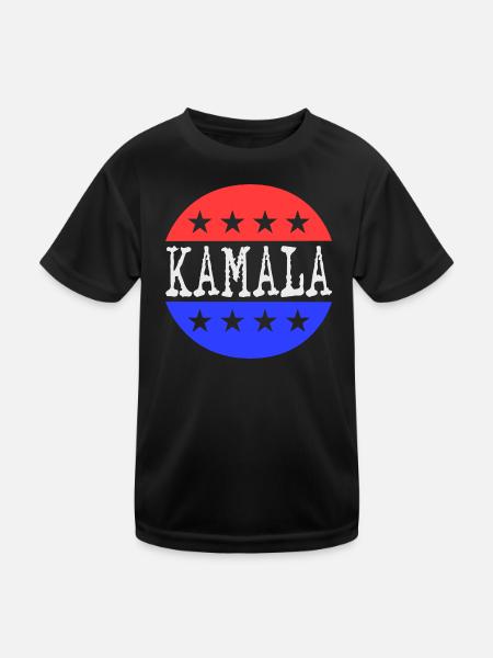 Kamala - Kids Functional T-Shirt - black - Front