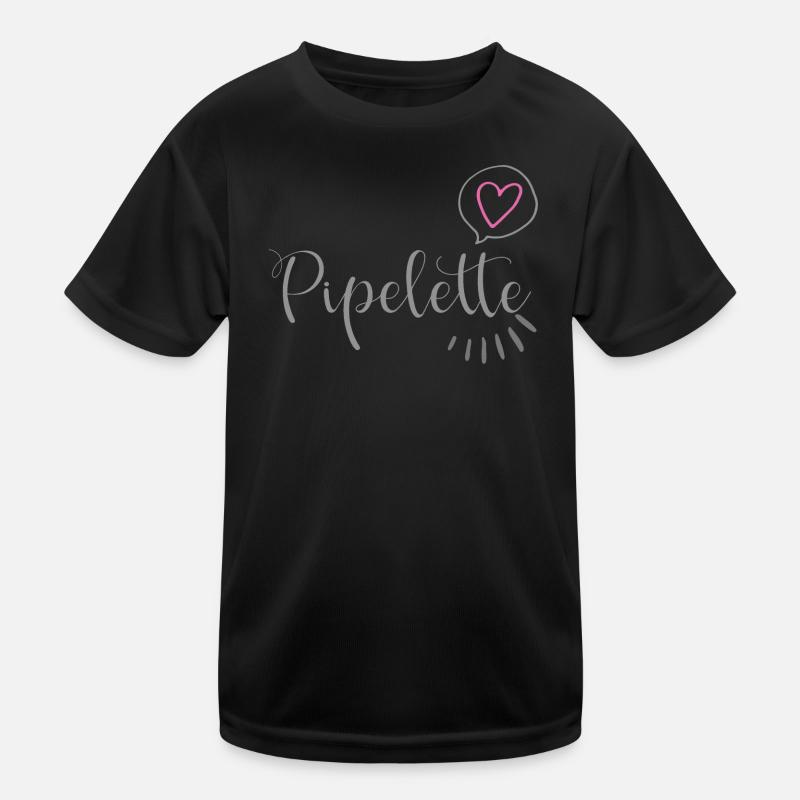 Chic Heart Pipelette Kids Functional T-Shirt