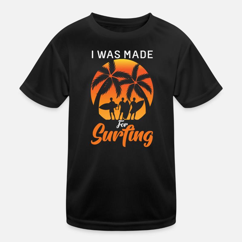 surfing Kids Functional T-Shirt