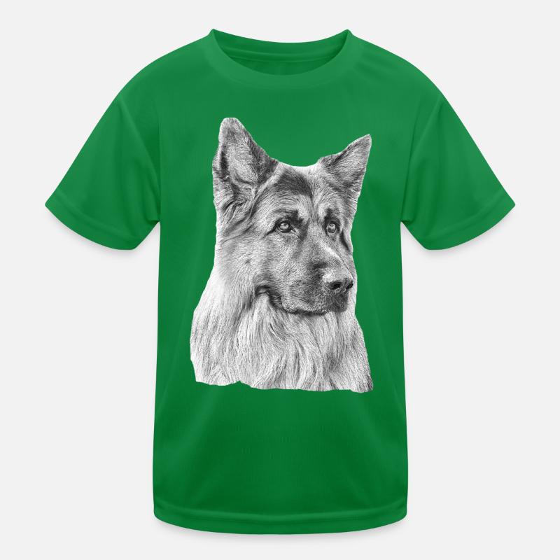 Altdeutscher Schäferhund Deutscher Schäferhund Kinder Funktions-T-Shirt