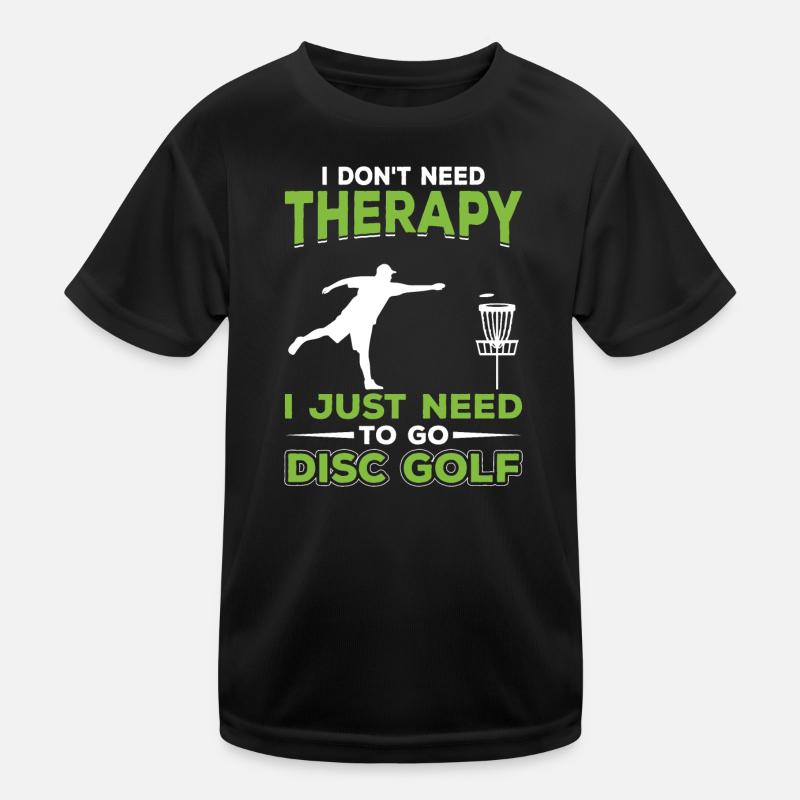 Disc Golf Kinder Funktions-T-Shirt