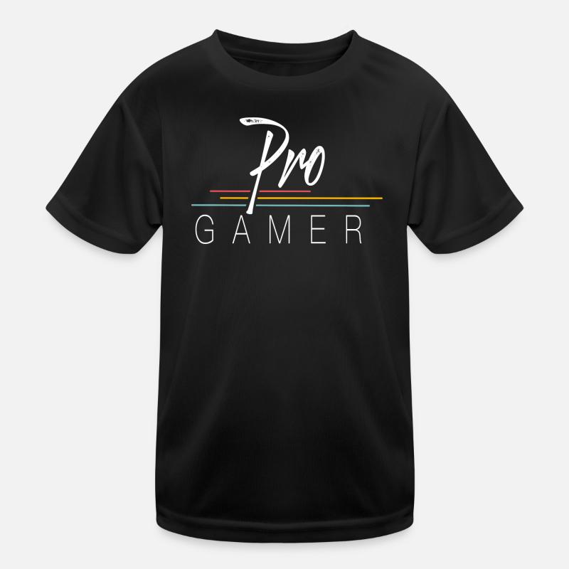Pro Gamer Kinder Funktions-T-Shirt