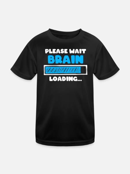 Jeuns Drôles de phrases Gamer - T-shirt sport Enfant - noir
