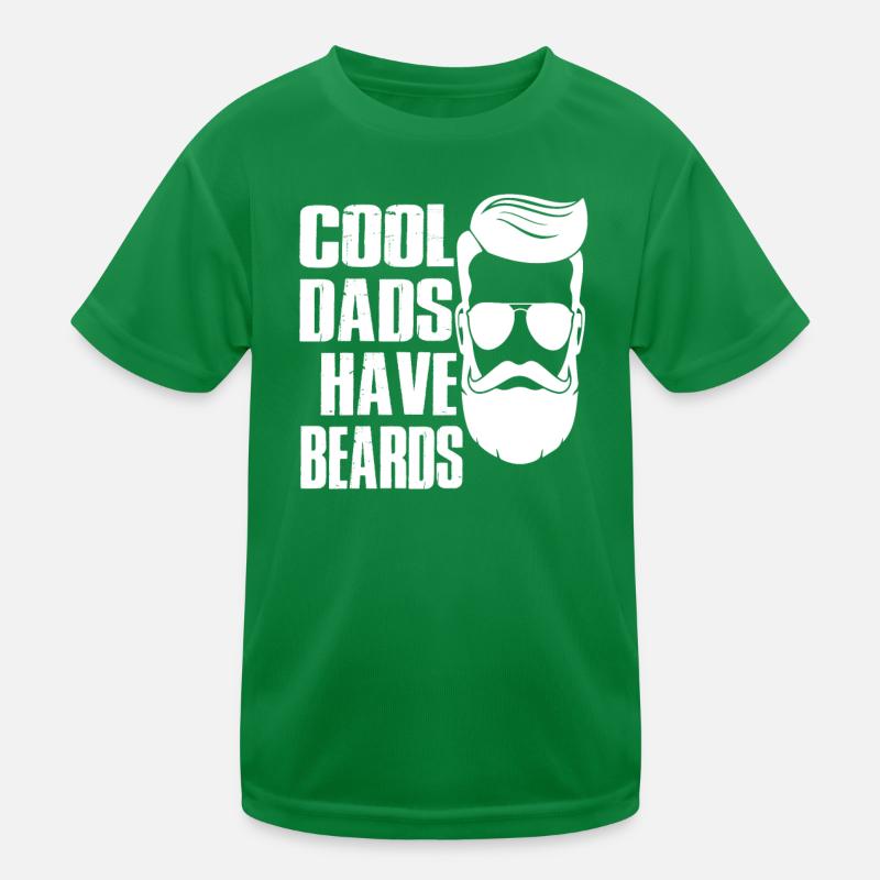 papas cool ont la barbe T-shirt sport Enfant