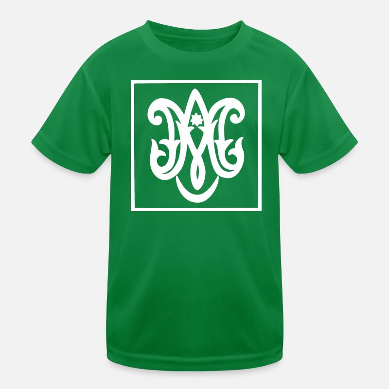 Ave Maria (dunkel) Kinder Funktions-T-Shirt