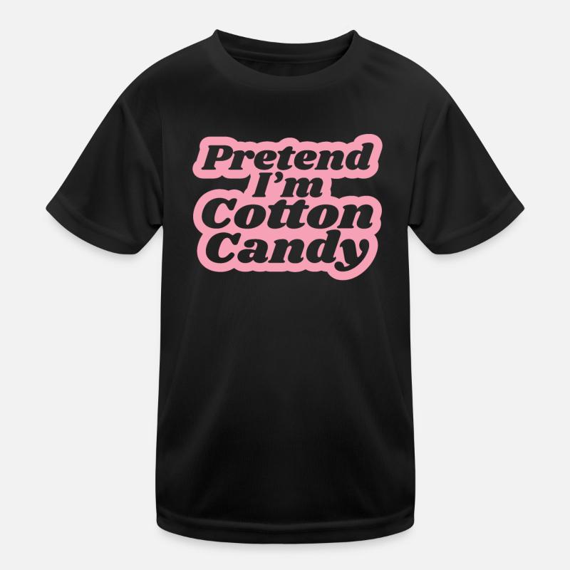 Cotton Candy Candy - Funny Saying Kids Functional T-Shirt
