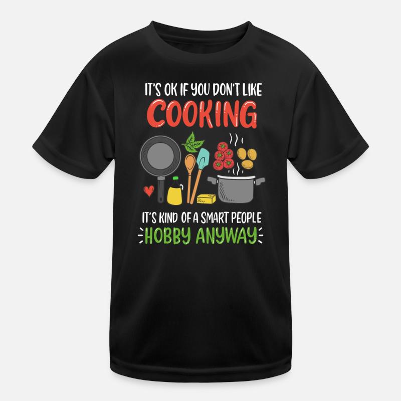 Kochen Koch Köchin Kinder Funktions-T-Shirt
