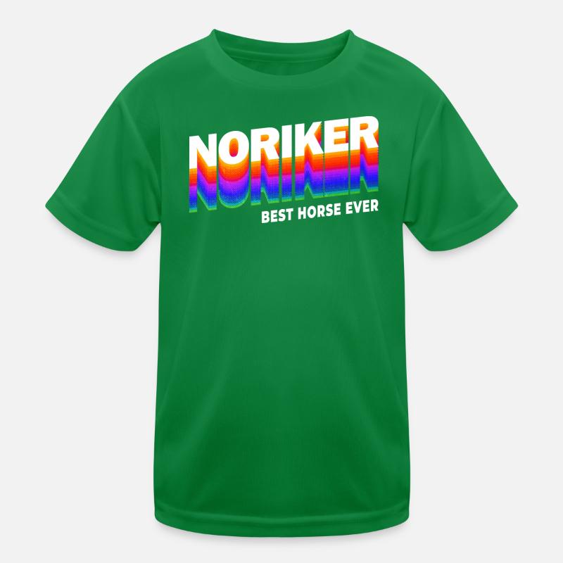 Noriker Pferde Design / Geschenkidee Kinder Funktions-T-Shirt
