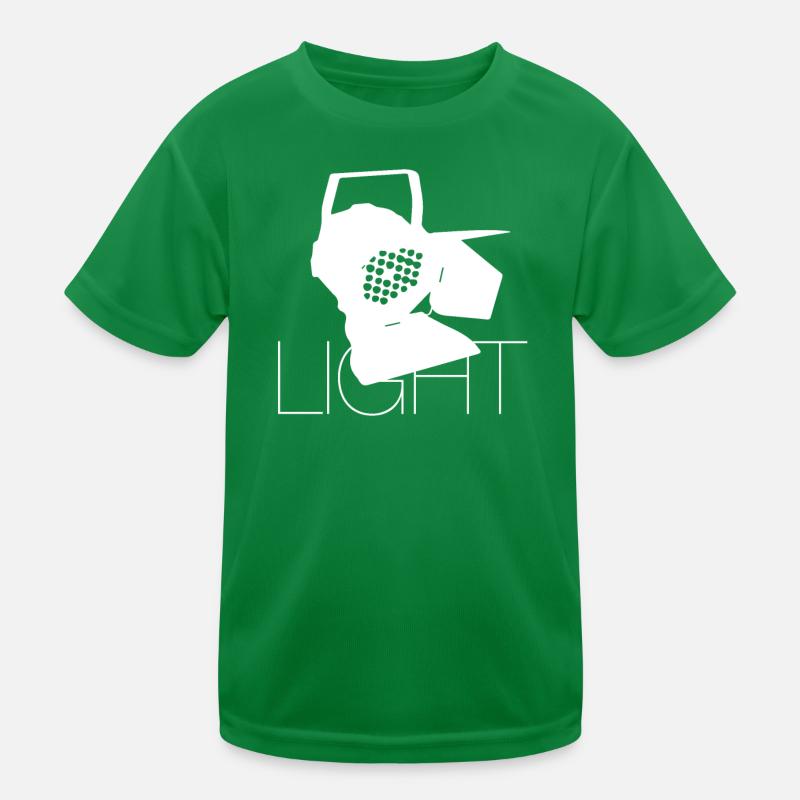 lys Funktionsshirt til børn